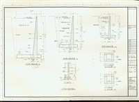 公共排水溝，擋土牆配筋圖藏品圖，第1張